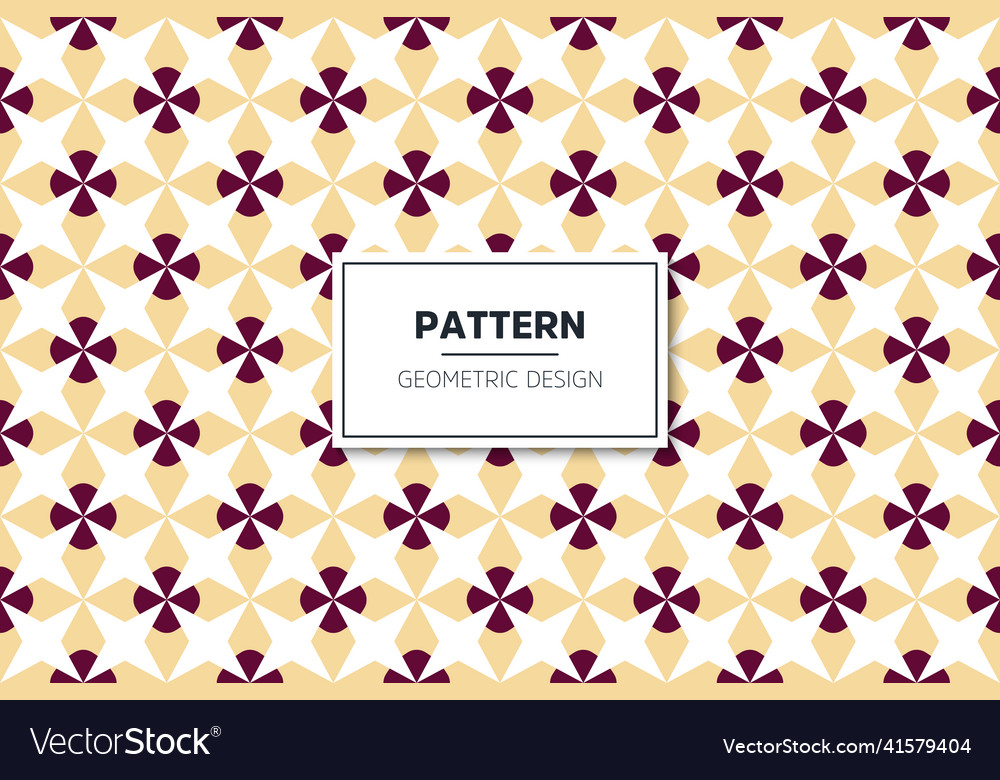 Seamless geometric pattern with colorful elements
