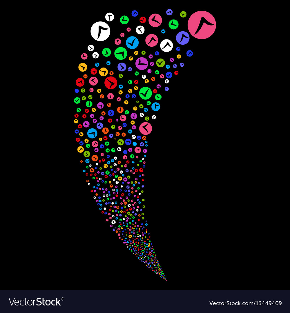 Apply random stream vector image Apply random stream