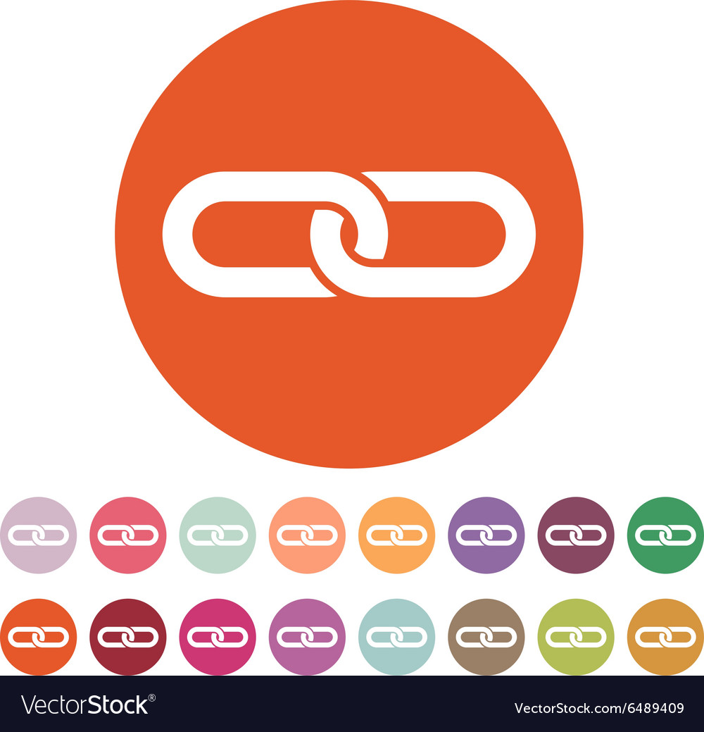 Link icon linked and joined connection