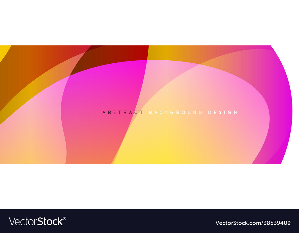 Trendy simple fluid color gradient abstract Vector Image Trendy simple fluid color gradient abstract