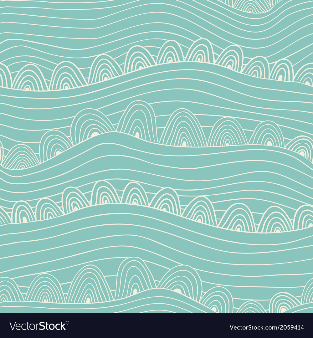 Abstract seamless pattern with stripes and circles