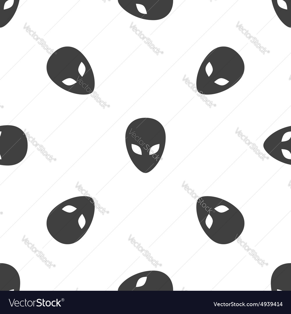 Alien pattern Royalty Free Vector Image - VectorStock