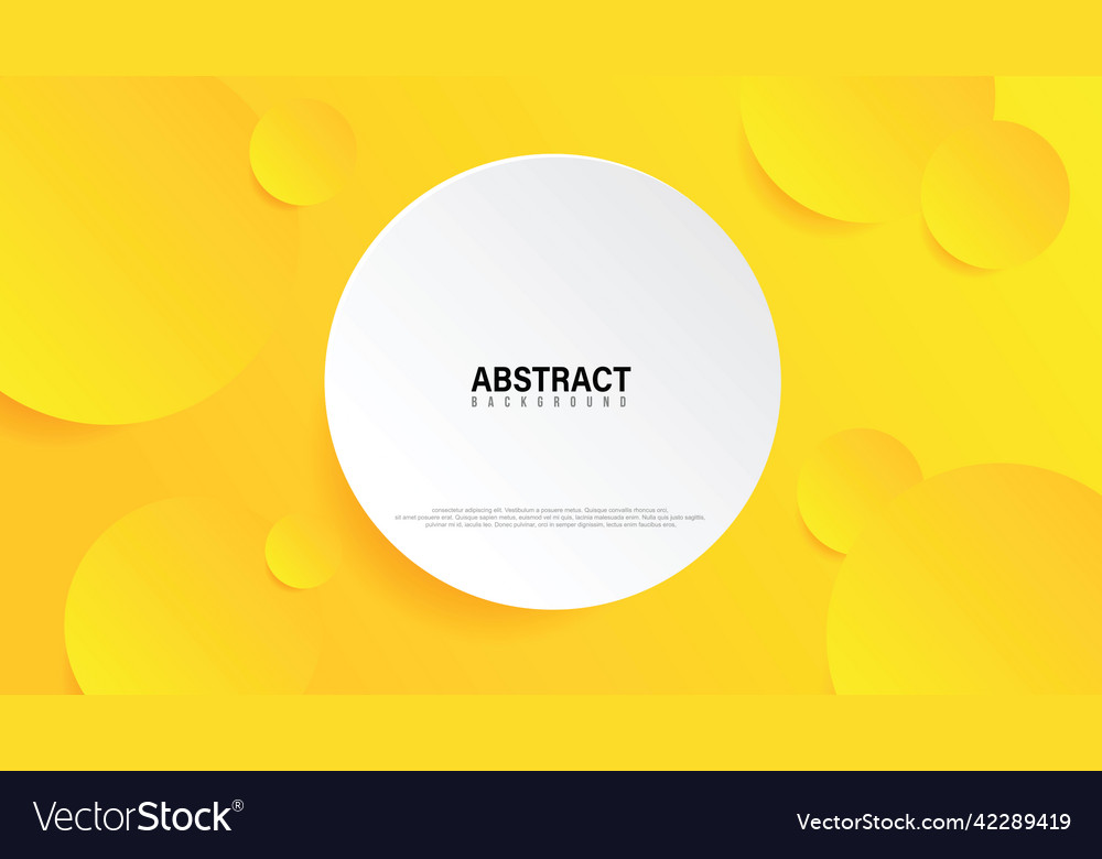 Abstract background template with 3d shapes Vector Image Abstract background template with 3d shapes