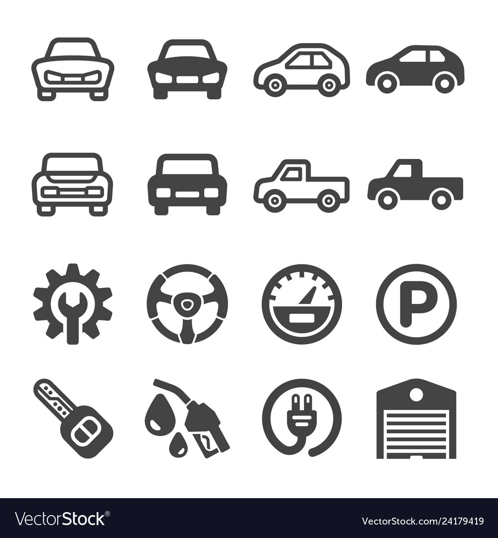 Car icon Royalty Free Vector Image - VectorStock