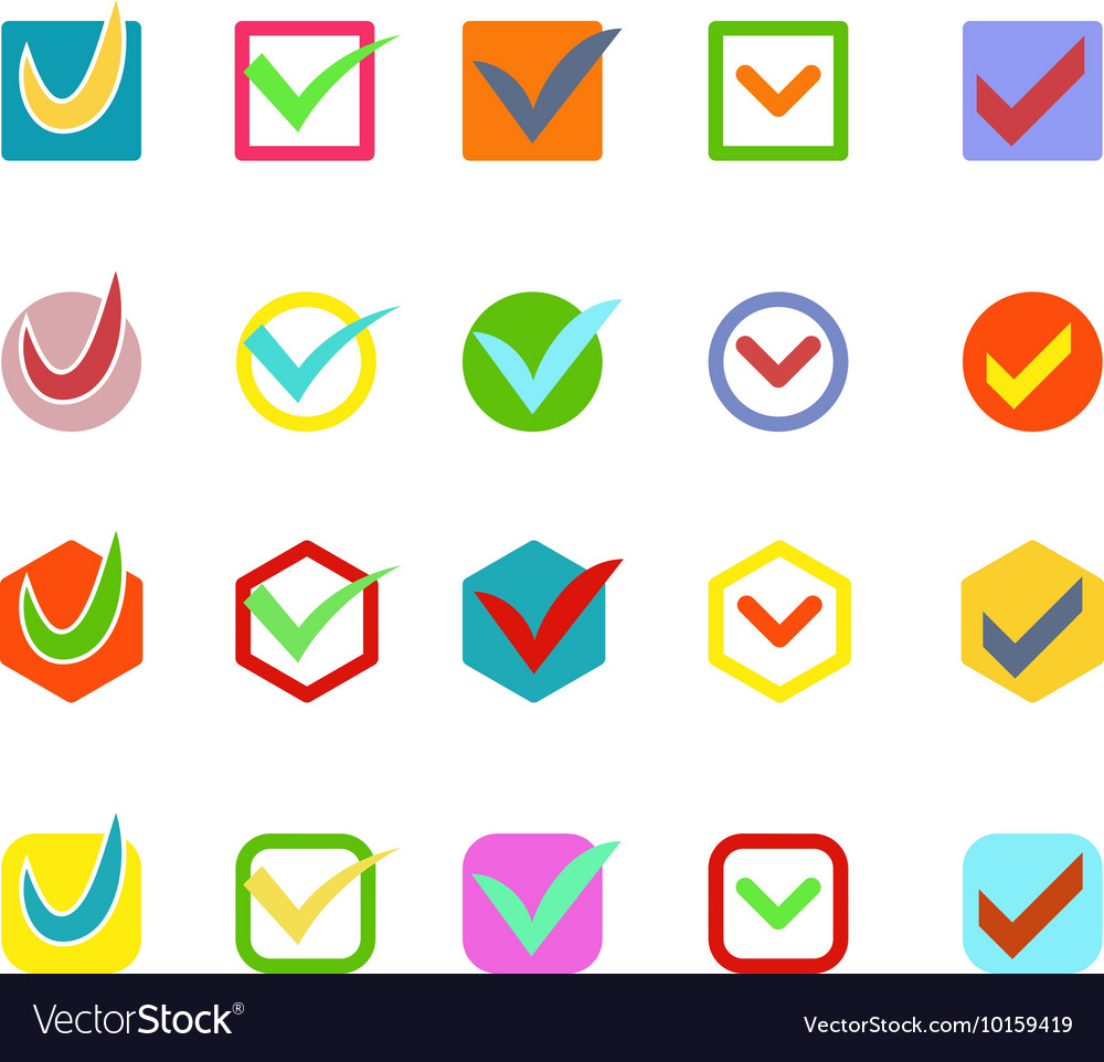 Check vote icon button