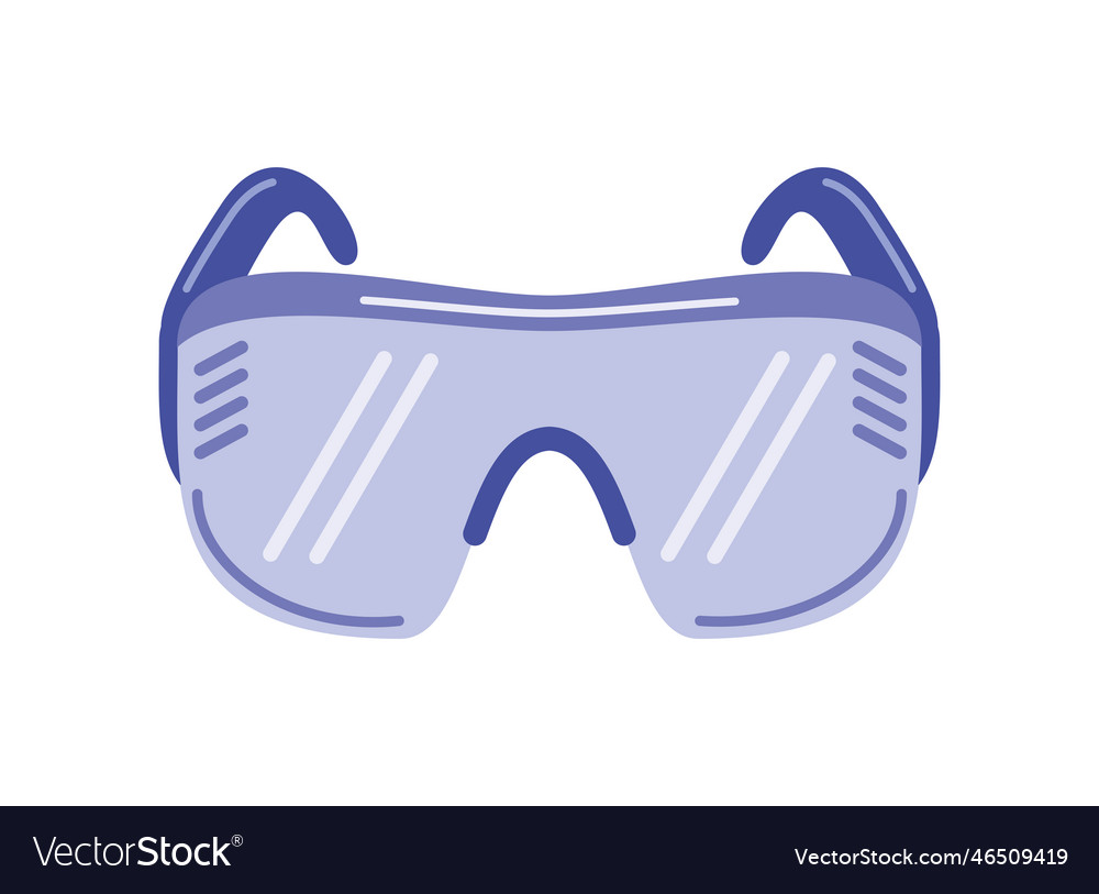 Goggles laboratory icon