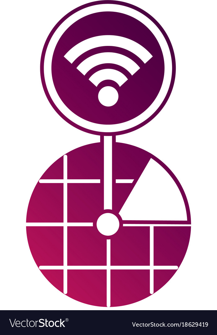 Gps Navigation Bildschirm Zeigerkarte Wifi-Verbindung