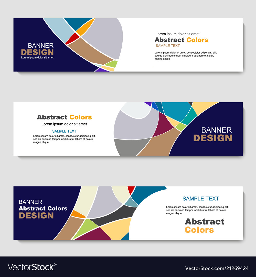 Abstract Web Banner Template