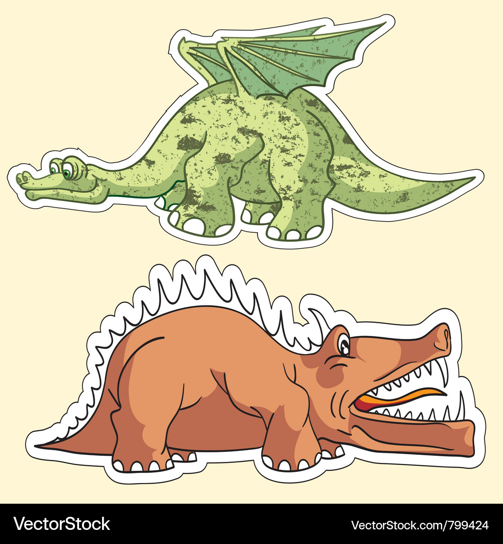Brontosaurus Royalty Free Vector Image - VectorStock