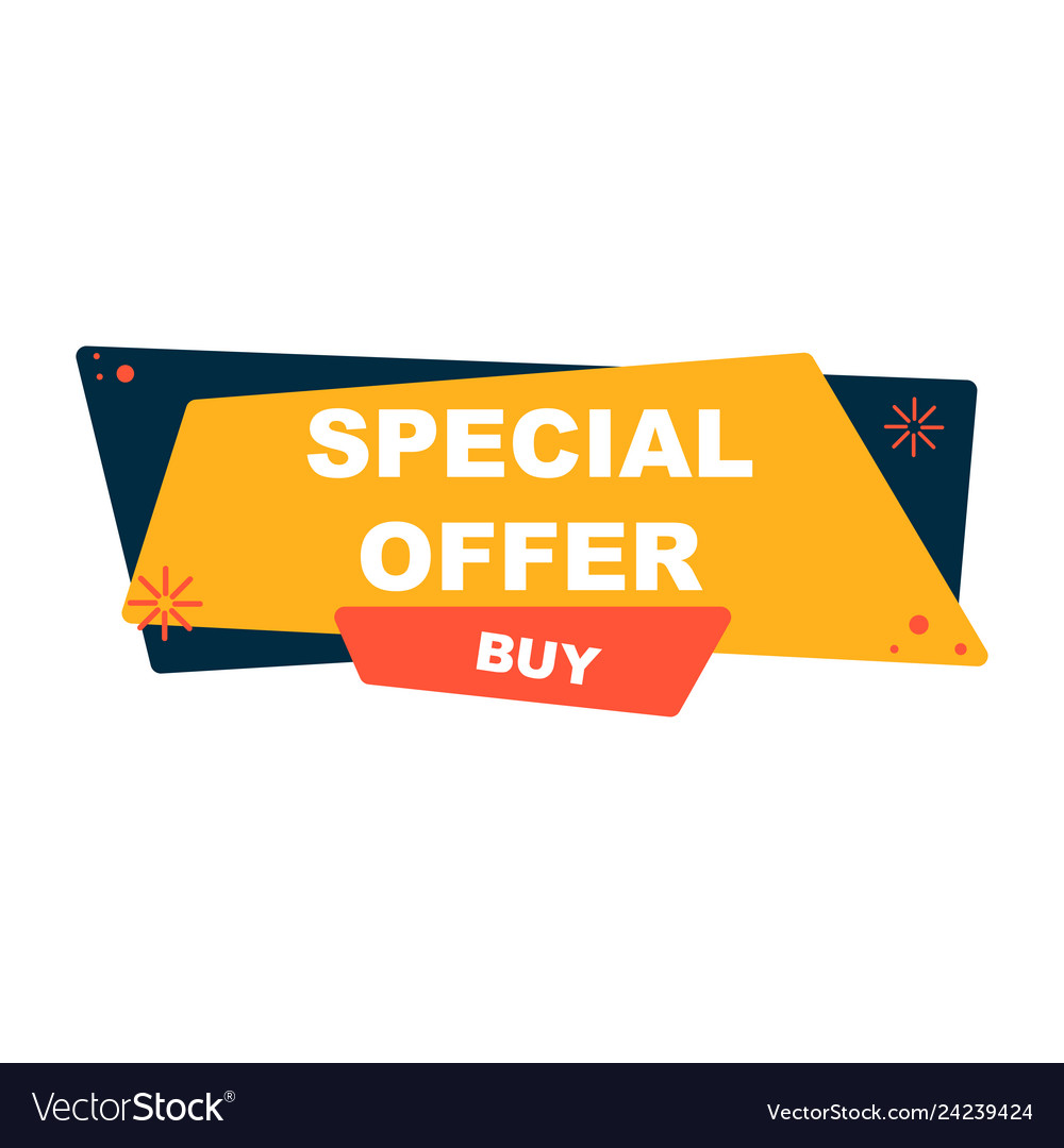 Sale banner template design big special Royalty Free Vector