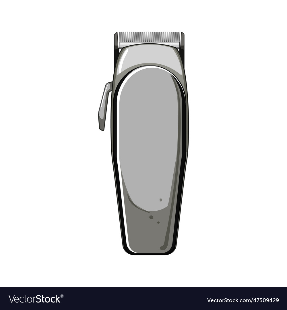 Beauty hair clipper cartoon Royalty Free Vector Image