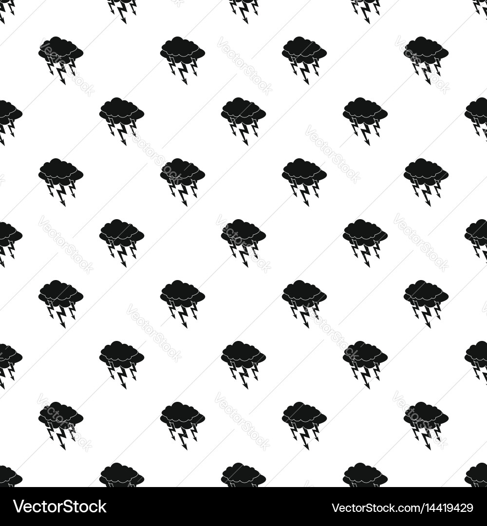 Lightning bolt pattern Royalty Free Vector Image
