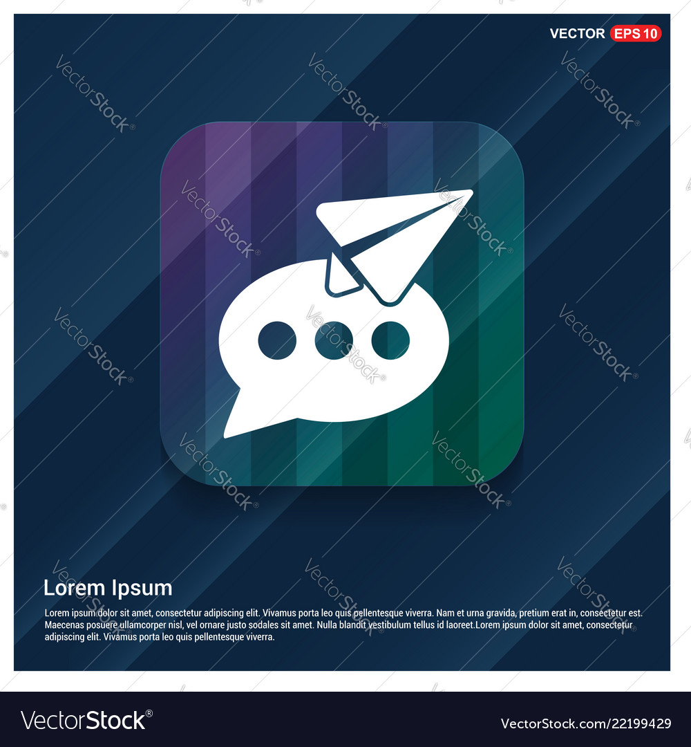 Send message icon