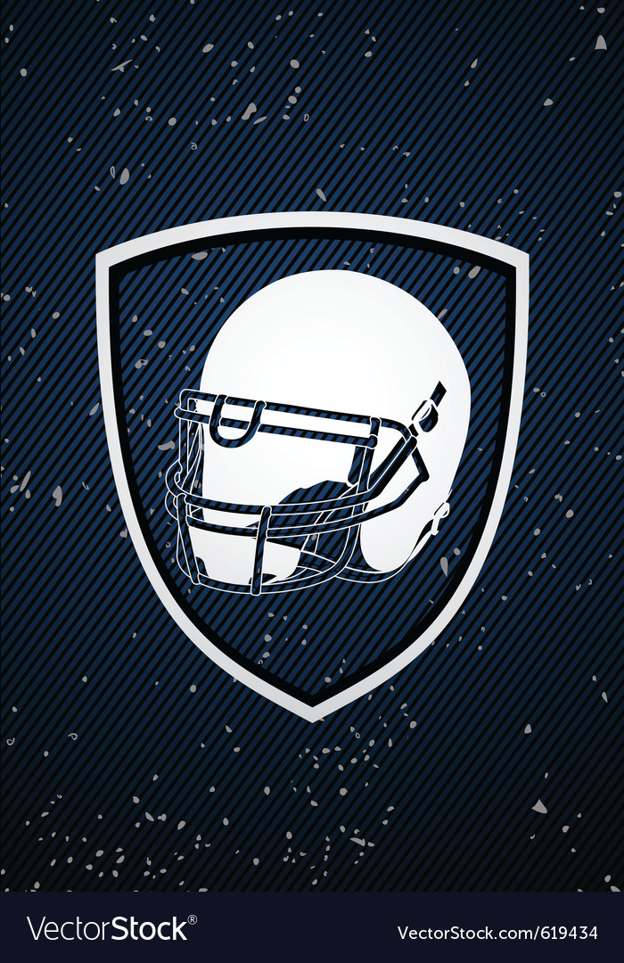 American football badge