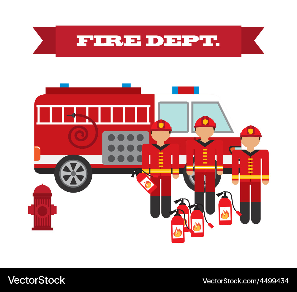 Fire concept Royalty Free Vector Image - VectorStock