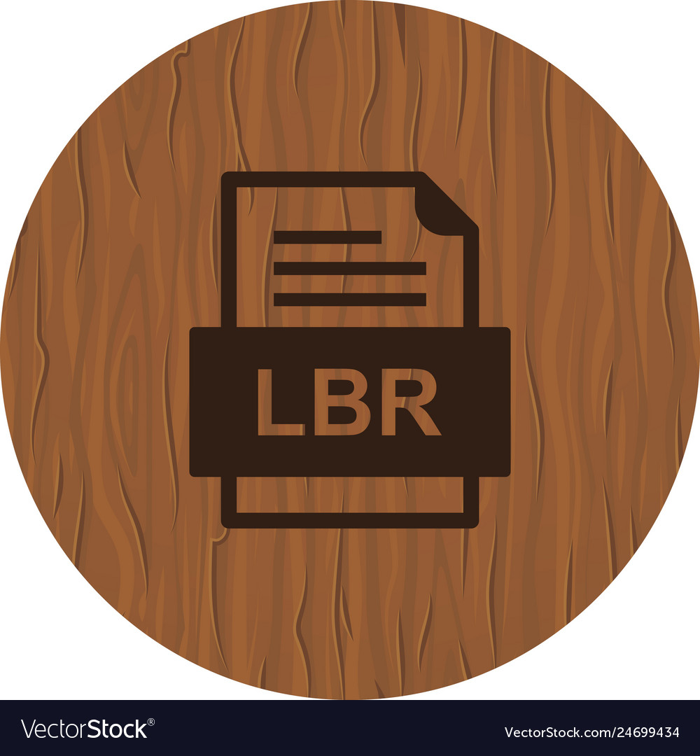 Lbr file document icon