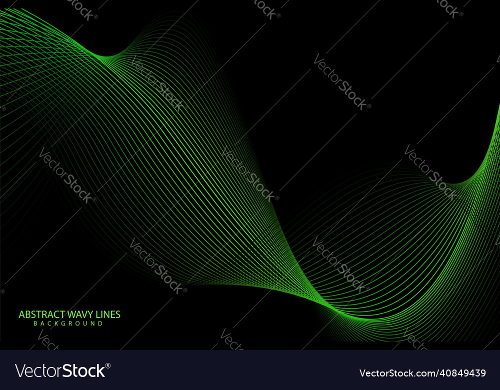 Abstract motion wave gradient line background