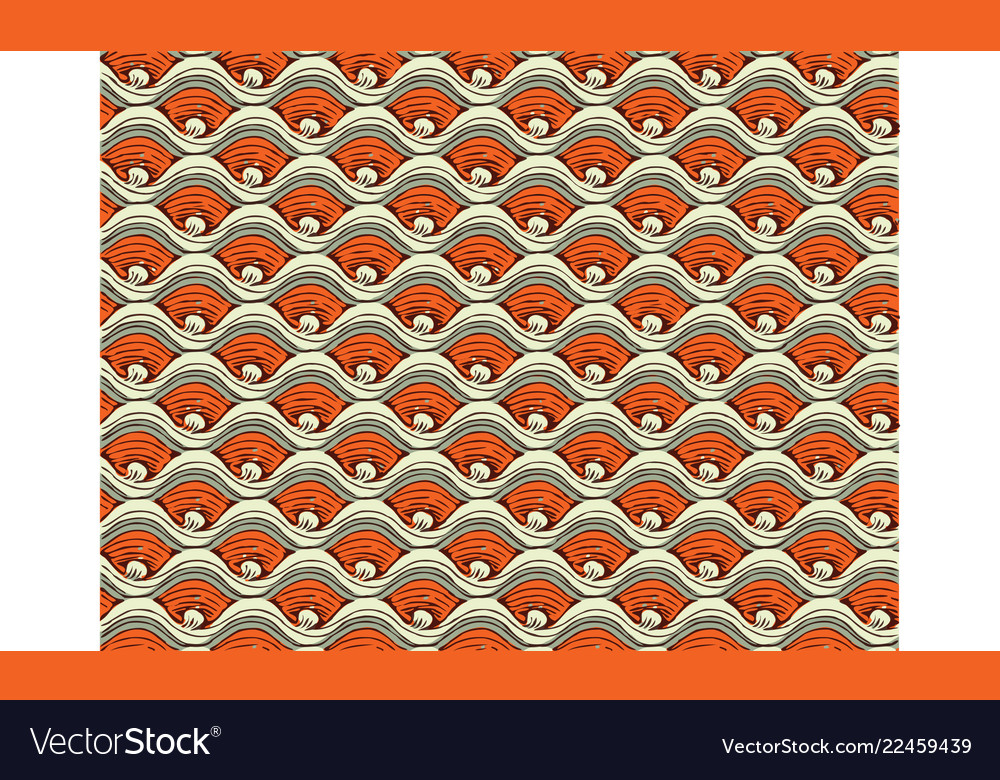 Colourful background wave pattern