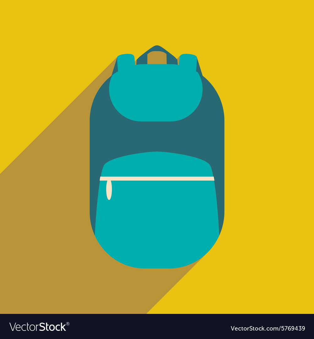 Flat with shadow icon and mobile application