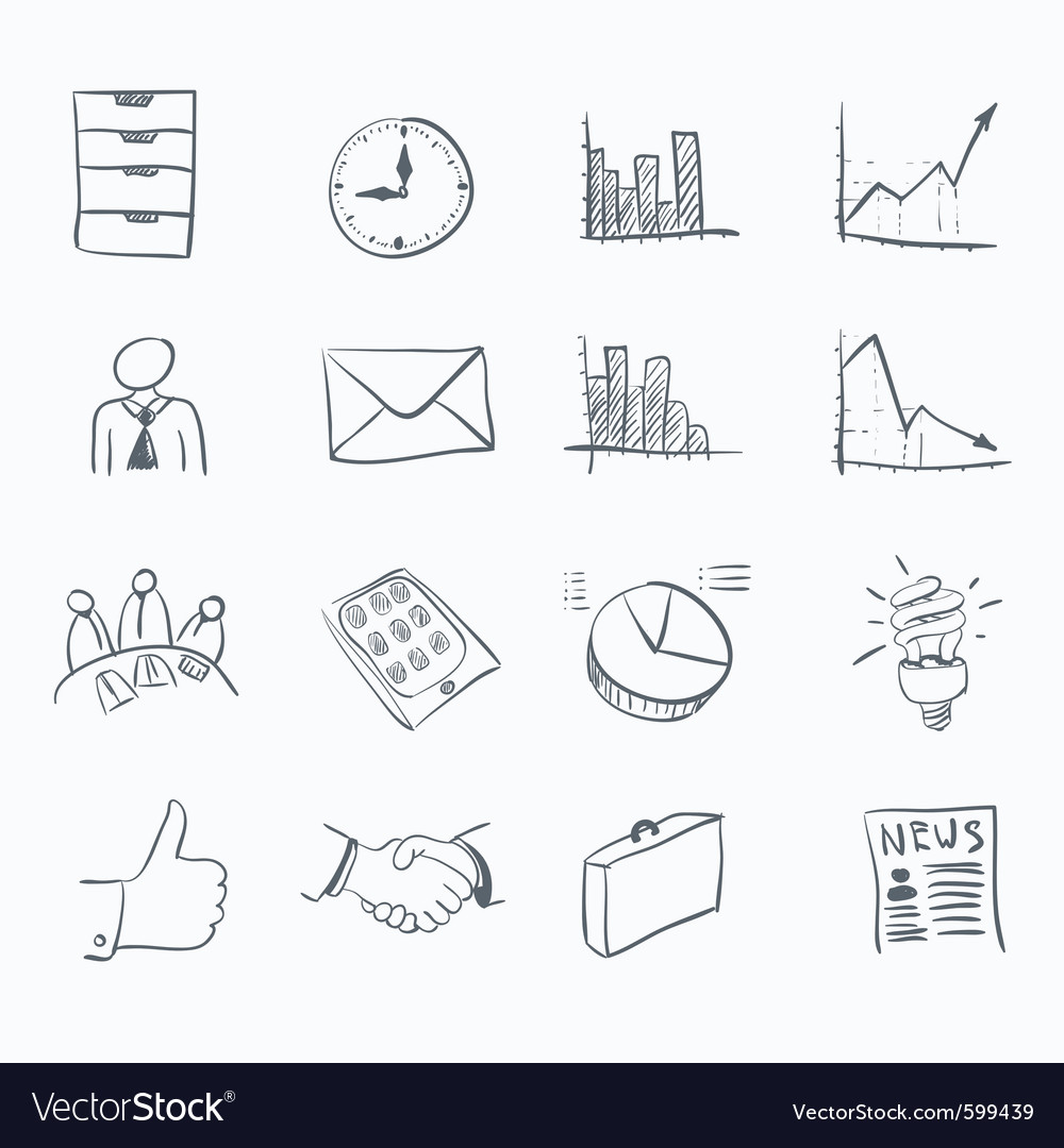 Icon Set - Sticky Notes & Markers