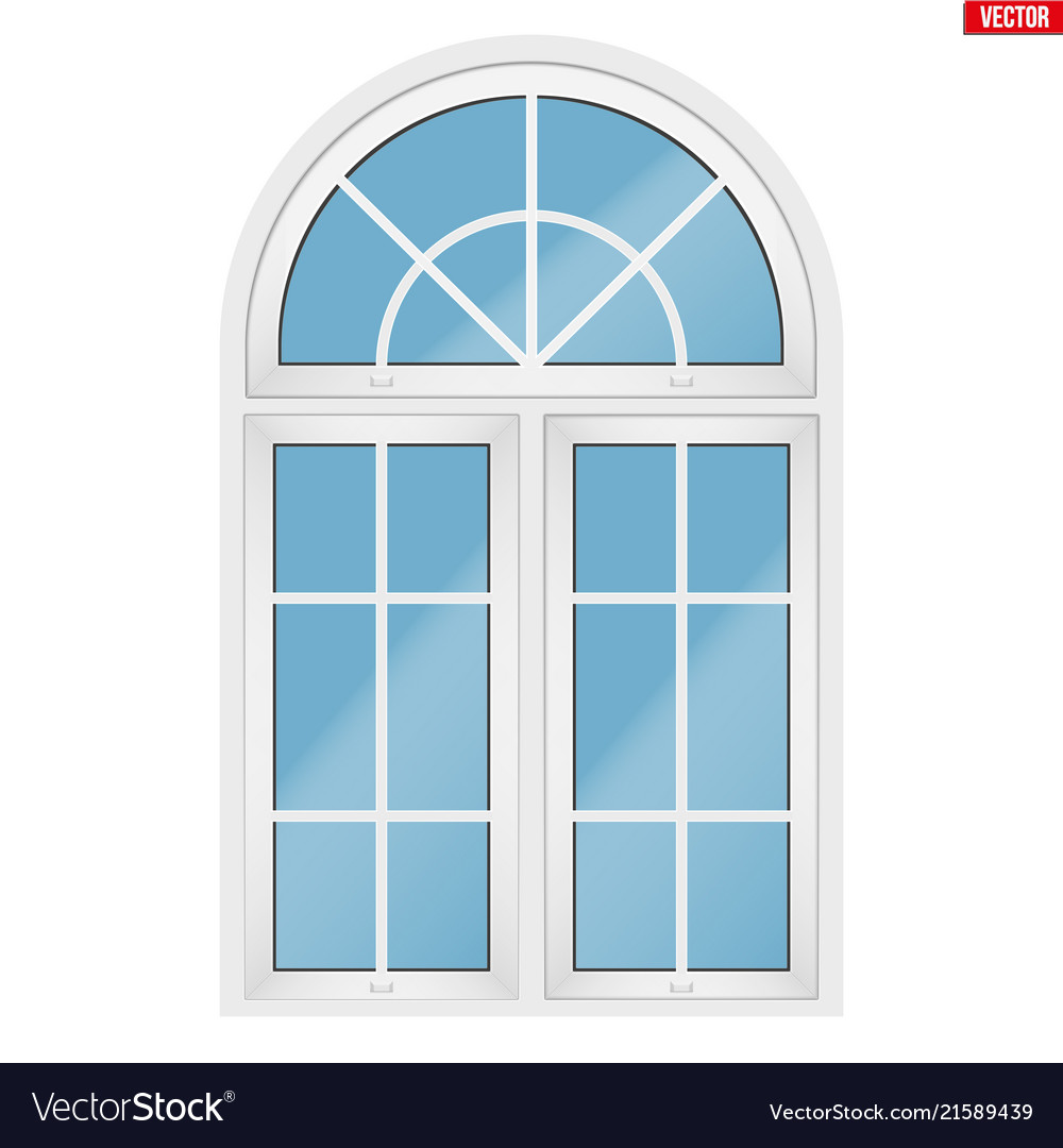PVC Window with Archway