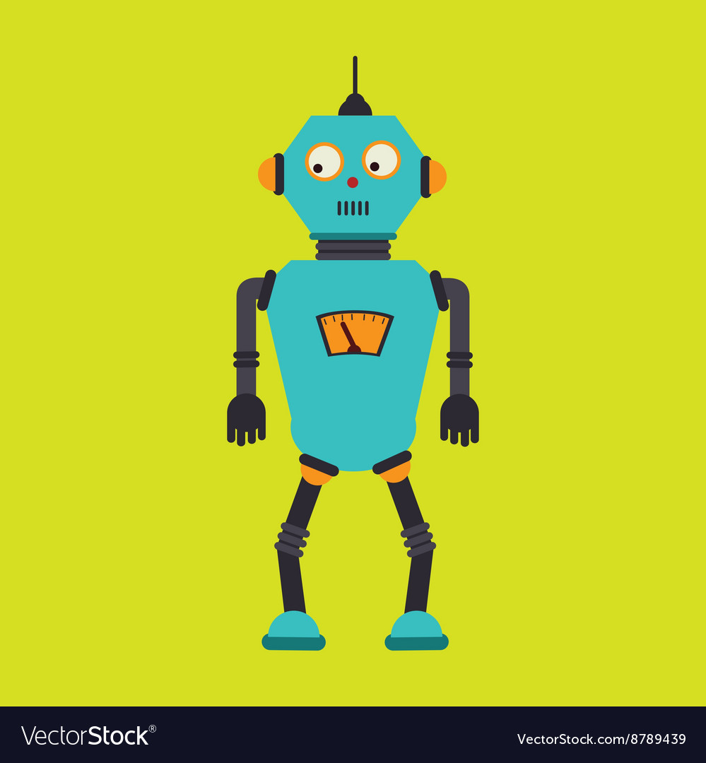 Roboter-Icon-Design