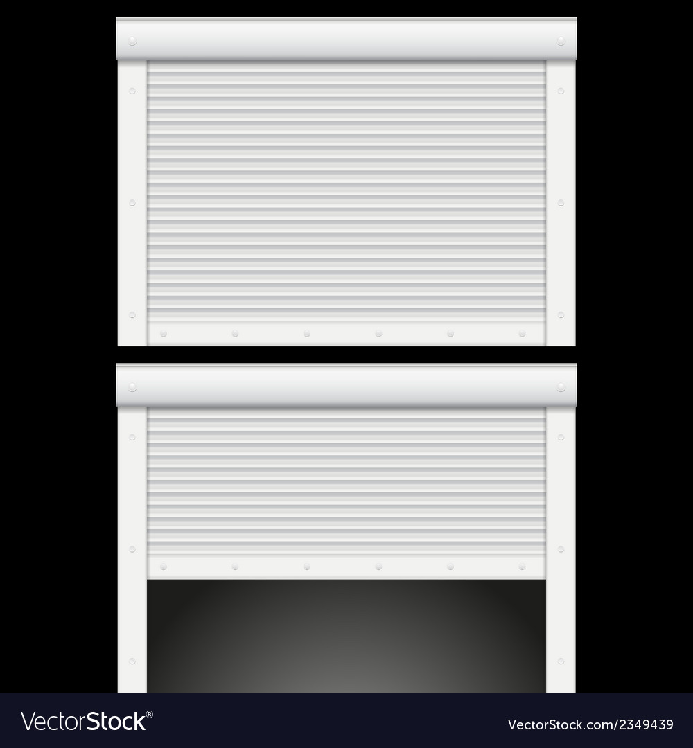 Roller shutters garage