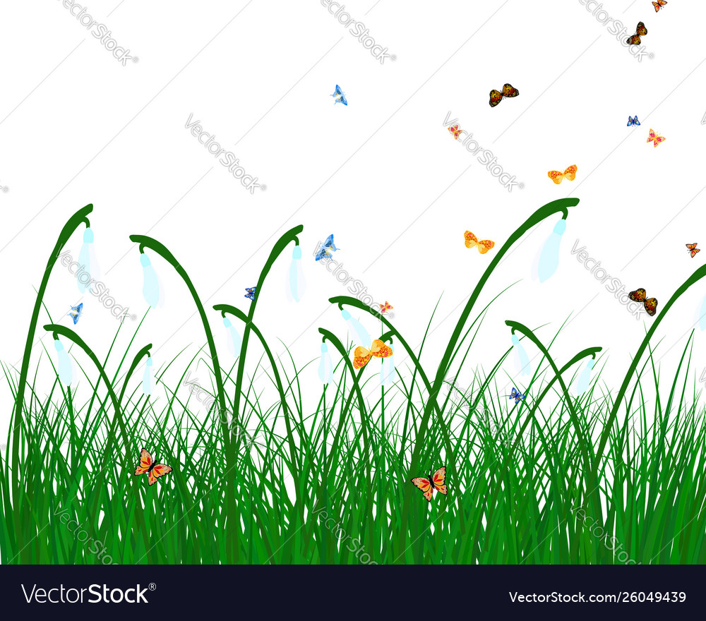 Sun meadow Royalty Free Vector Image - VectorStock