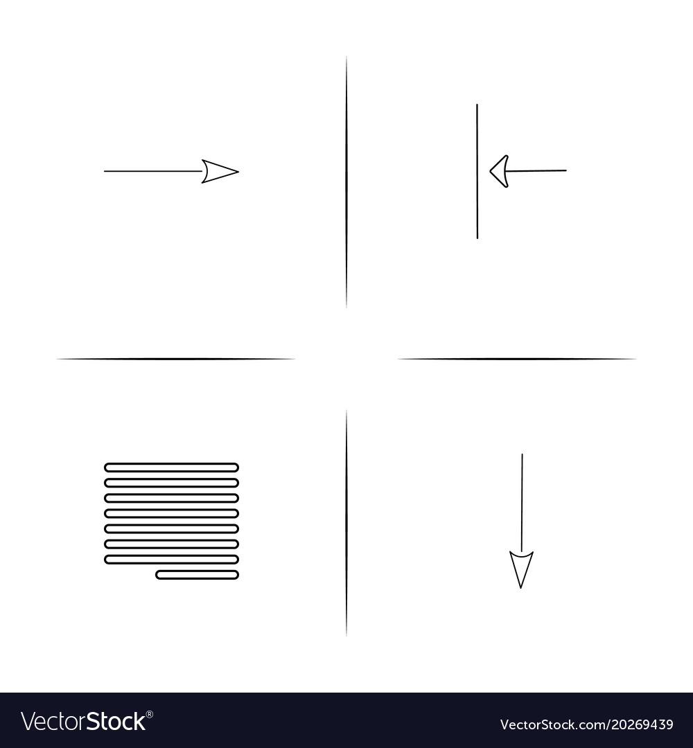 Web linear simple icon setoutline icons