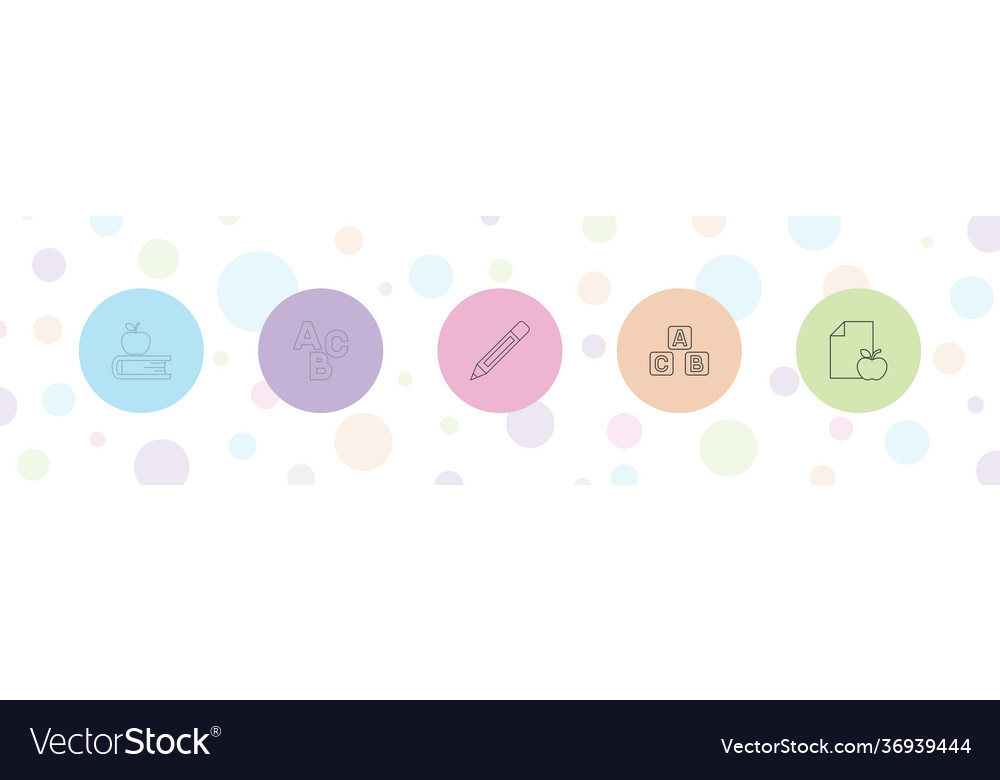 5 learn icons