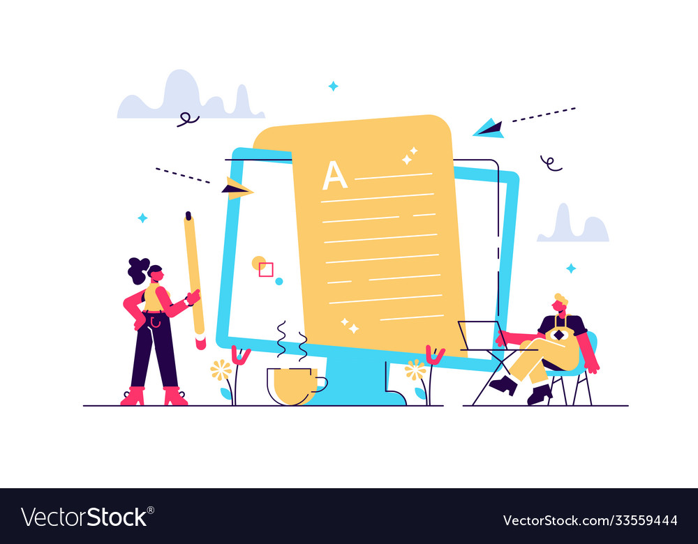 Content creating articles text writing