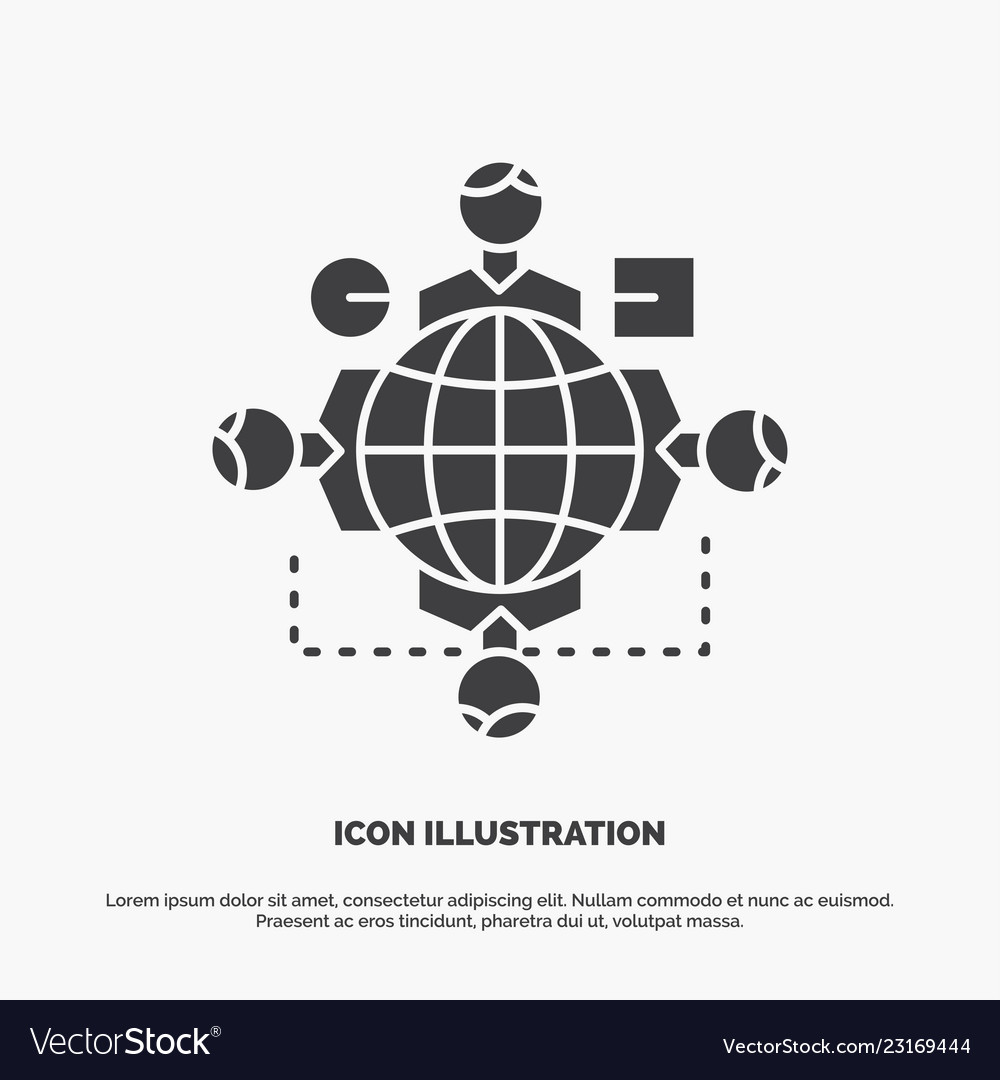 Function instruction logic operation meeting icon vector image Function instruction logic operation meeting icon