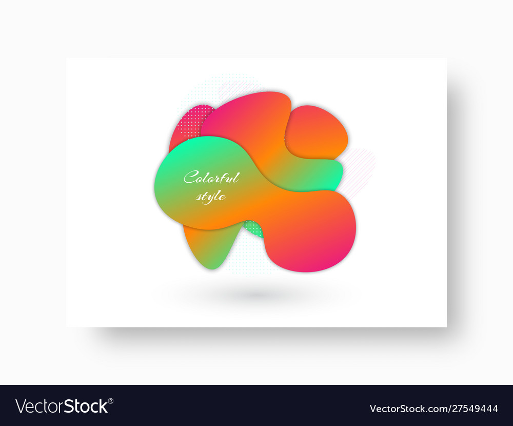 Geometric shapes on a rectangular background vector image Geometric shapes on a rectangular background