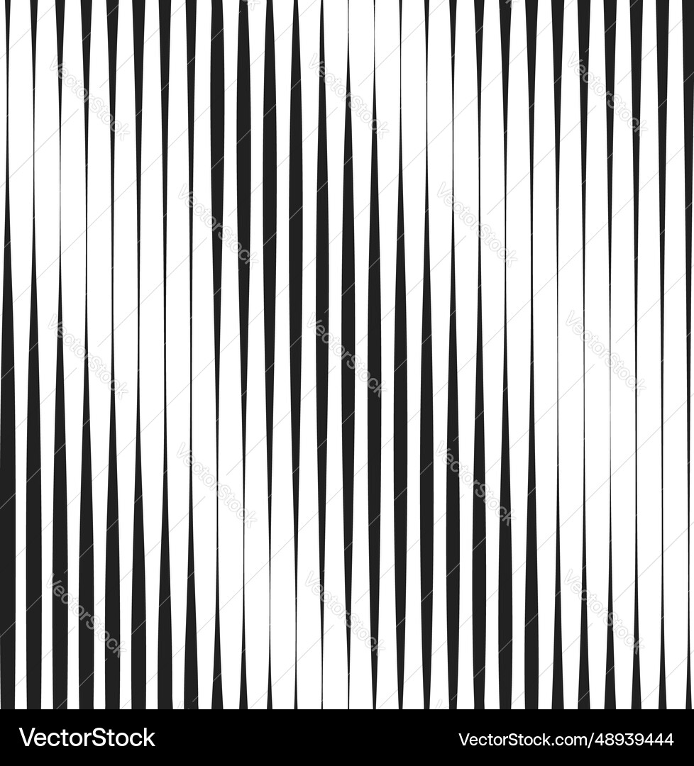Halftone texture from black vertical lines Vector Image