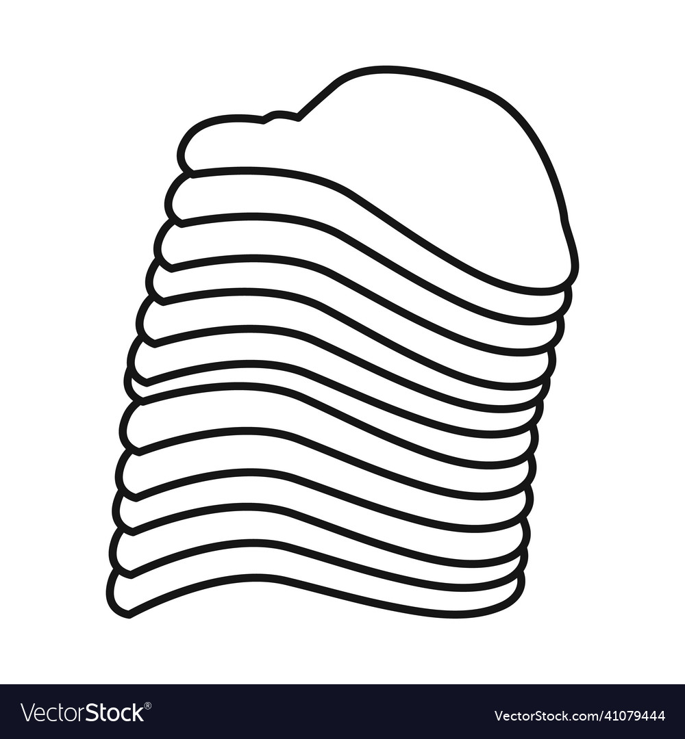 Isolated object of chip and stack logo web
