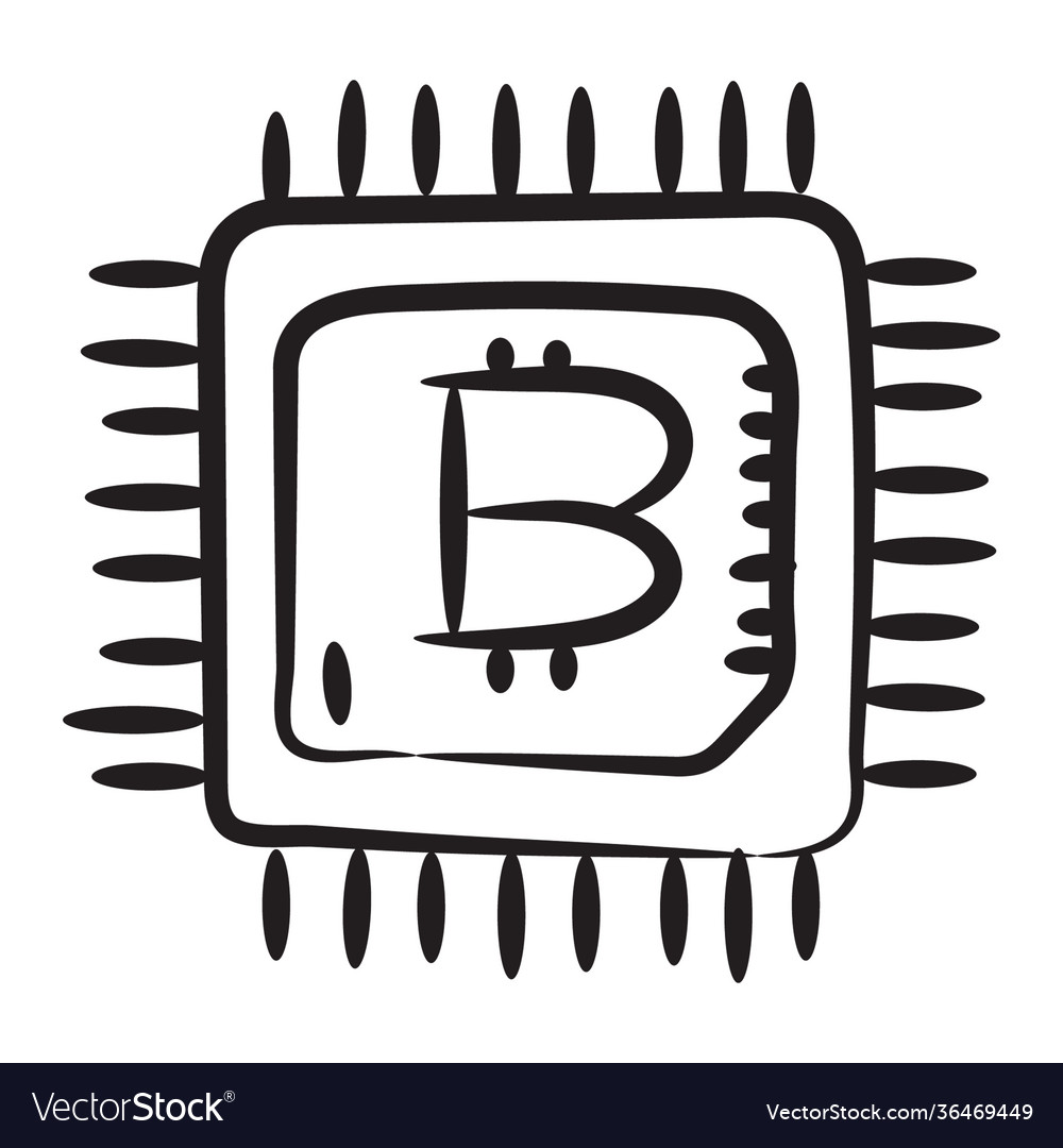 Bitcoin microchip