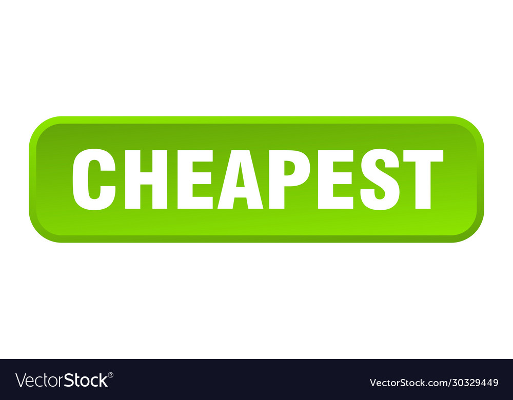 Cheapest button square 3d push
