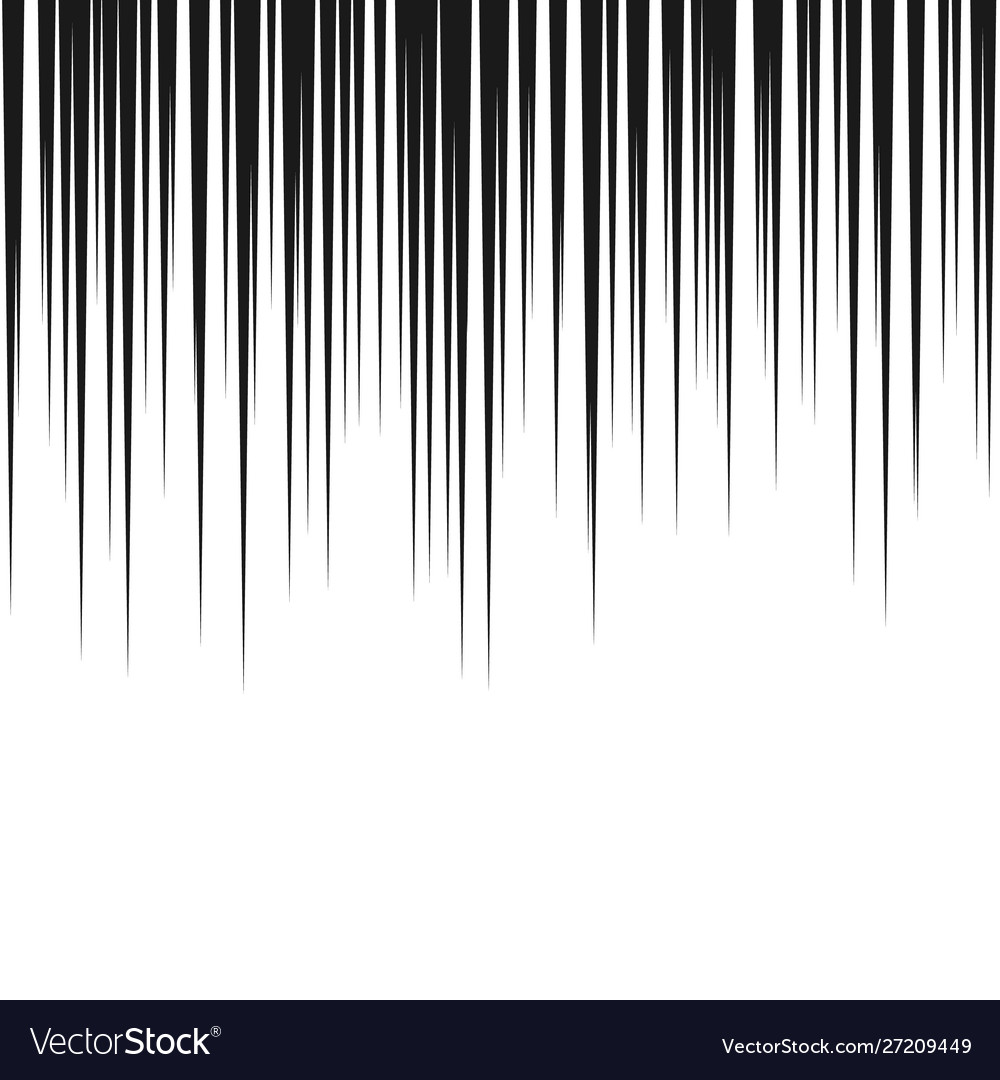 Comic speed lines background manga frame vector image Comic speed lines background manga frame