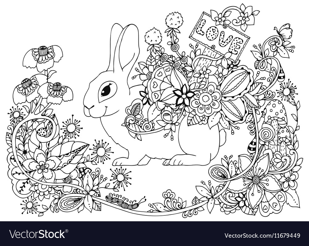 Entangle hare mit einem Zeiger
