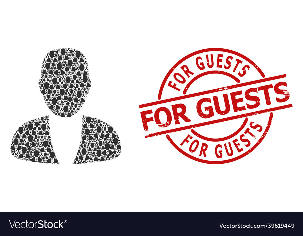 Guy Person Icon Recursion Zusammensetzung und texturiert vector image Guy Person Icon Recursion Zusammensetzung und texturiert