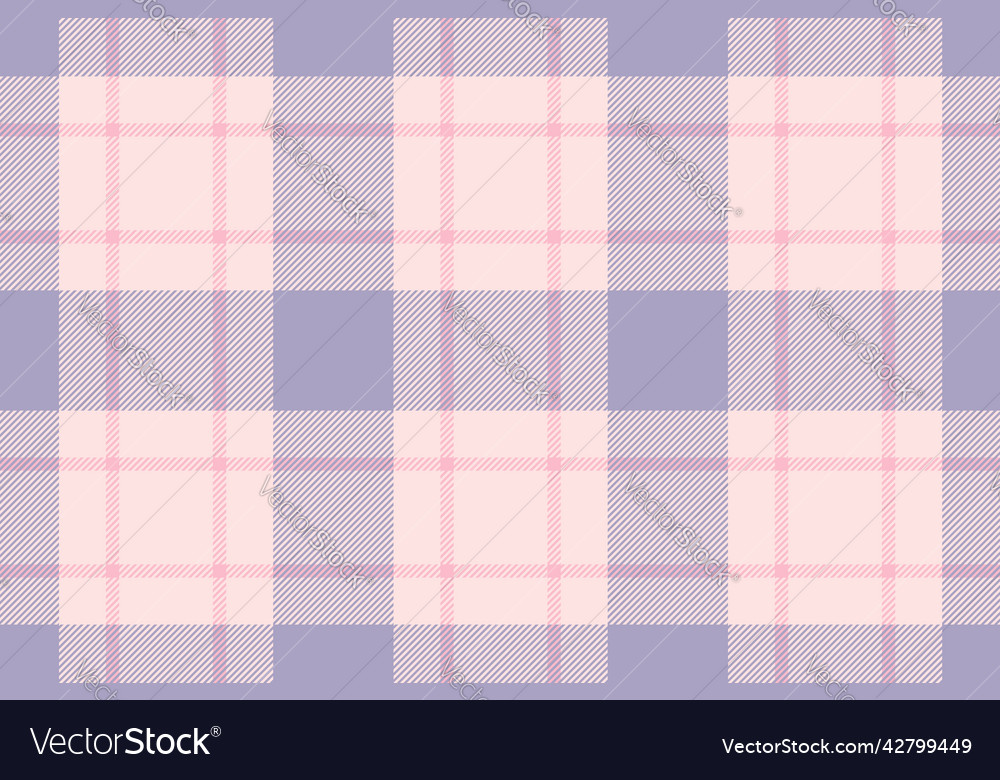 Plaid Background Check Seamless Pattern In Pink Vector Image