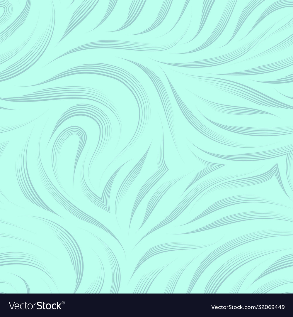 Seamless pattern smooth lines drawn vector image Seamless pattern smooth lines drawn