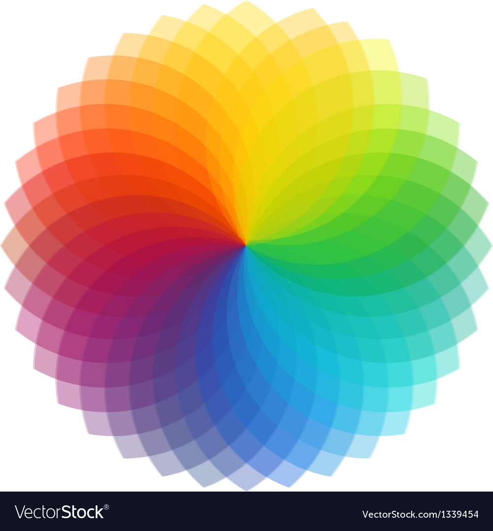 Color Wheel Black Background