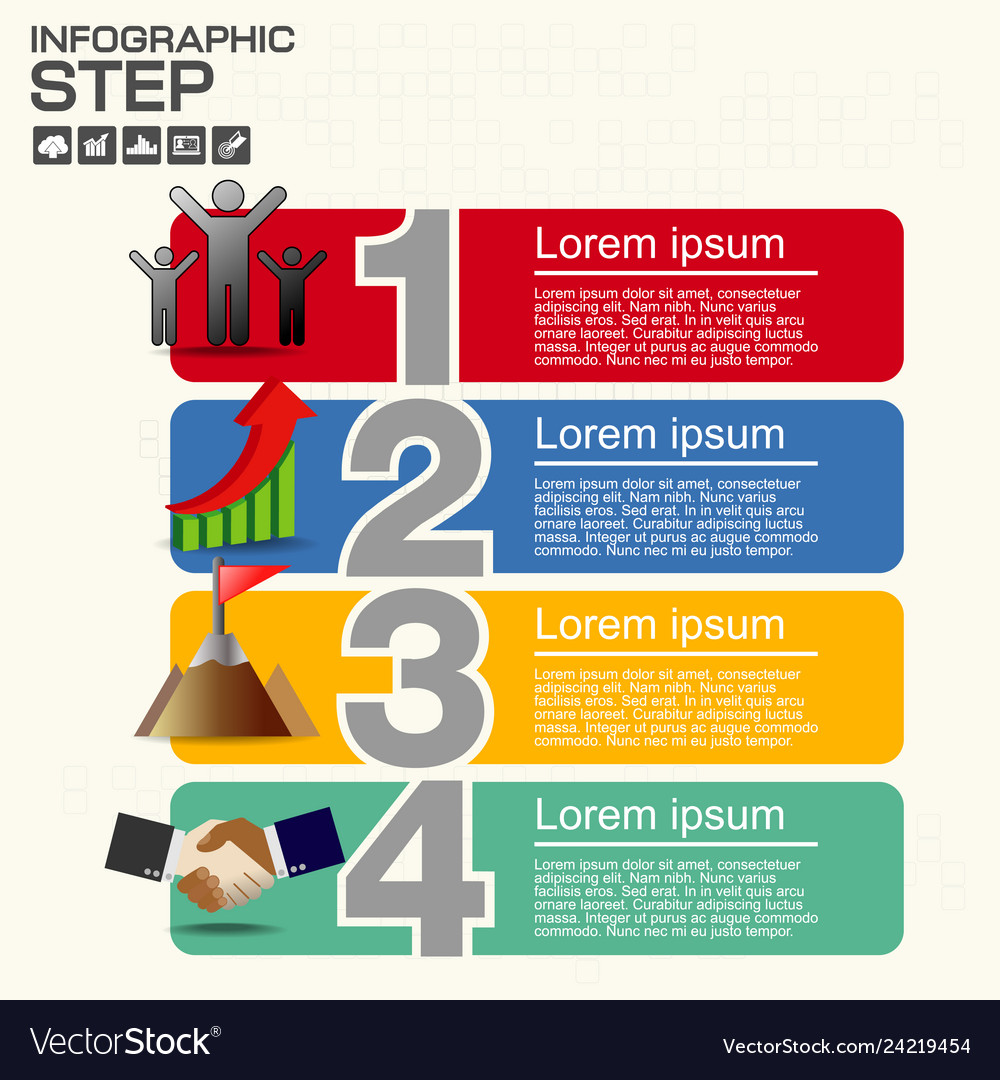 Numbers & Points Slide Template