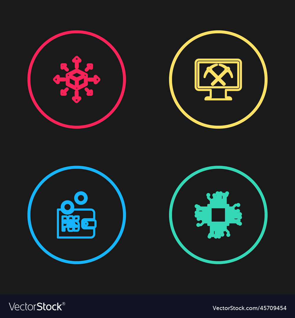 Set line proof of stake processor mining