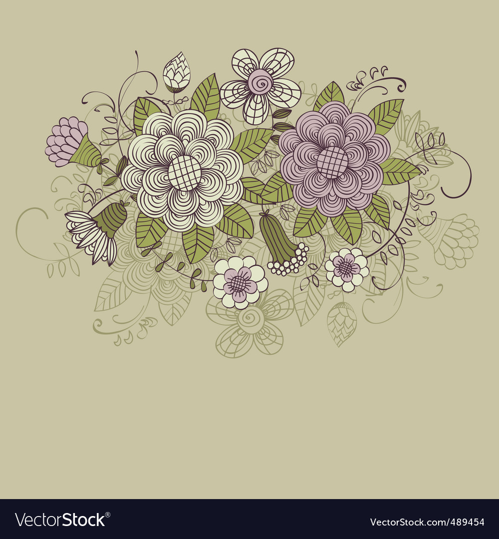 Spring floral background