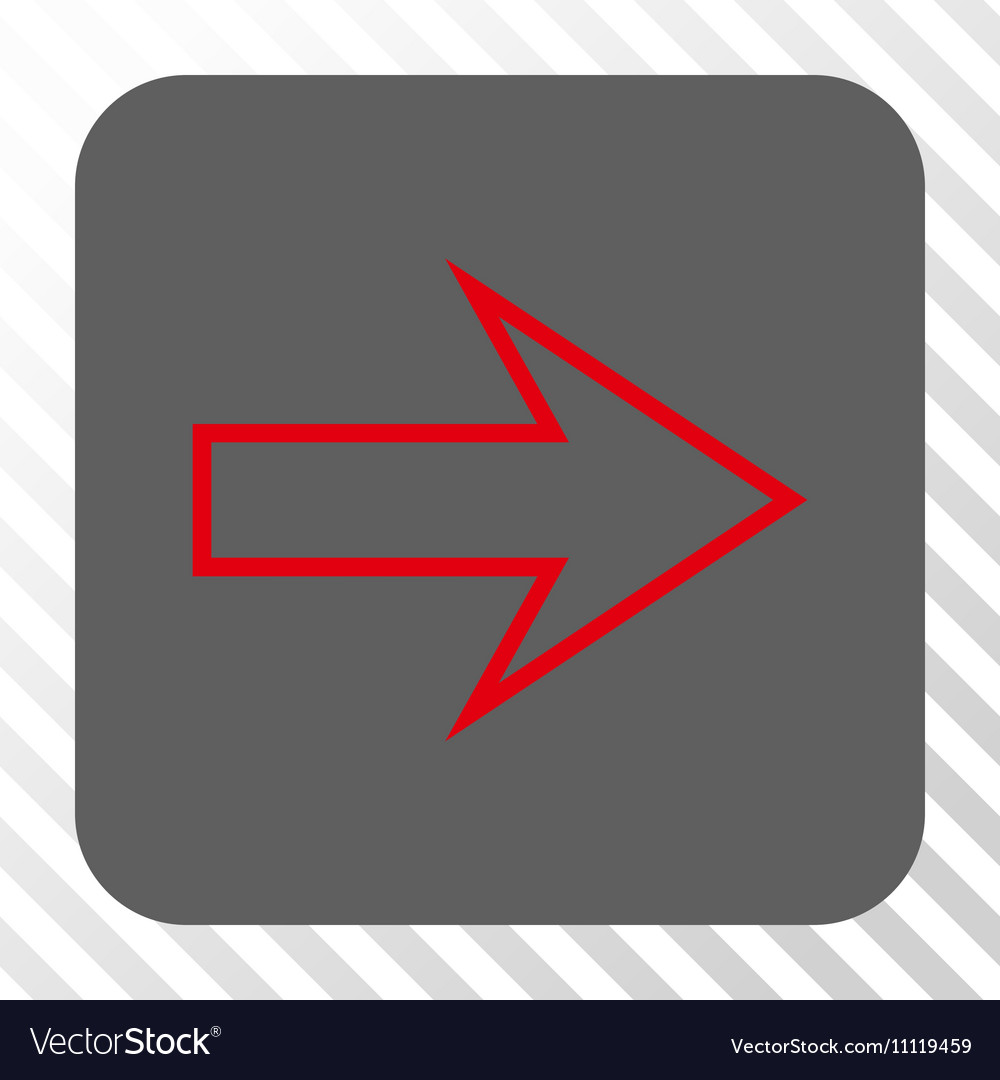 Arrow right rounded square button