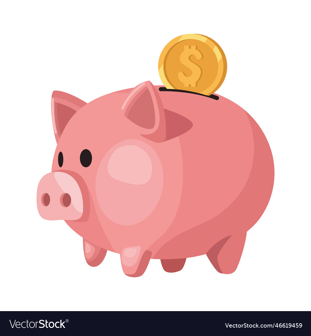 Piggy Royalty Free Vector Image - VectorStock