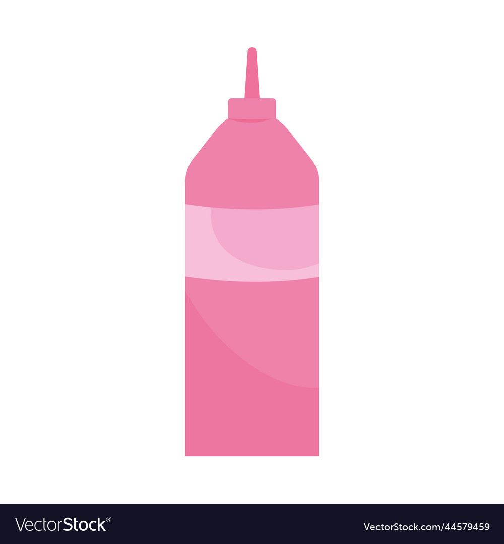 Pink sauce bottle Royalty Free Vector Image - VectorStock