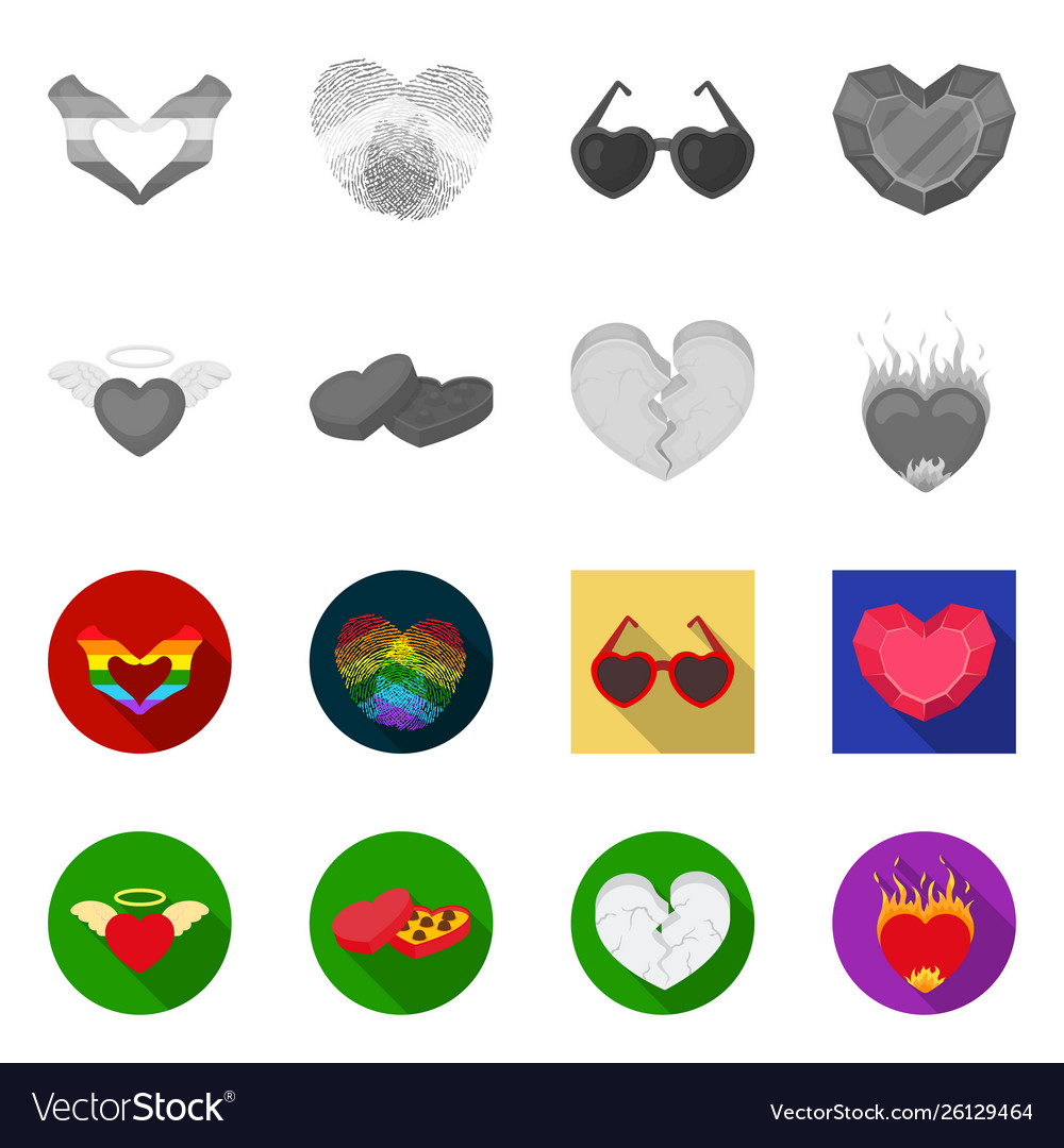 Design abstract and shape sign set